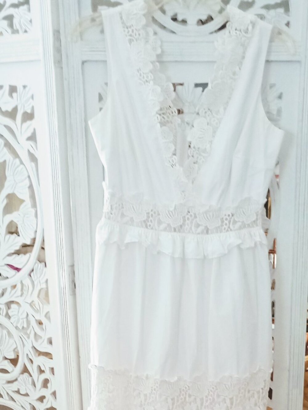 Boston Proper Eyelet Maxi